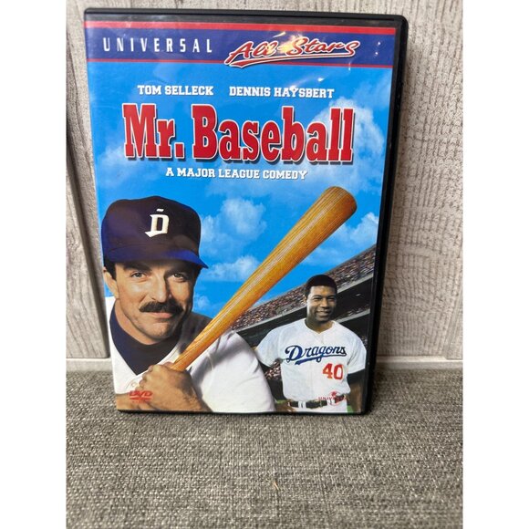 Mr. Baseball DVD Tom Selleck Dennis Haysbert Major League Comedy - Picture 1 of 3